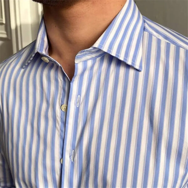 Milan Men's Long Sleeve Shirt - immagine 3